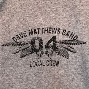 Dave Matthews Band 2004 Tour Local Crew T Shirt XL